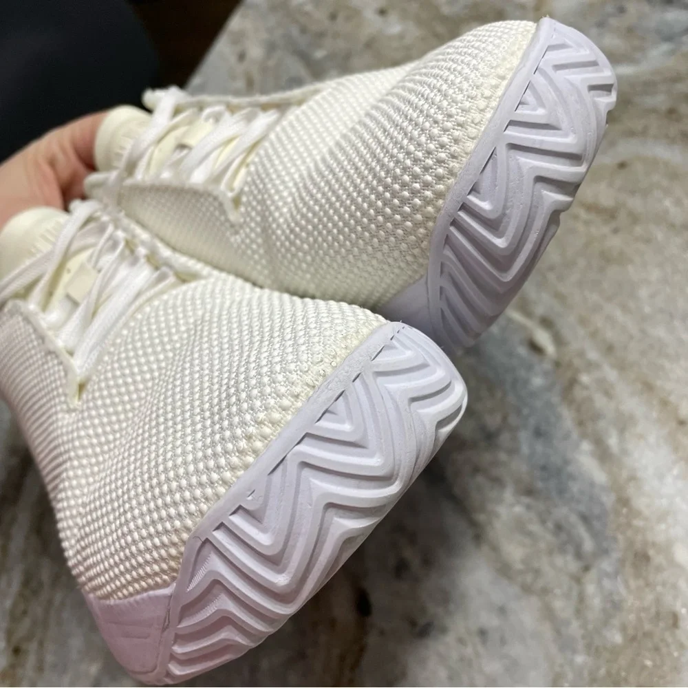Nobull Impact Sneakers Shoes Crossfit All White Men's Size 8.5 / Women 10
